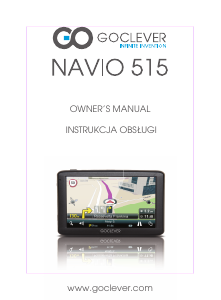 Bruksanvisning GOCLEVER Navio 515 Bilnavigator