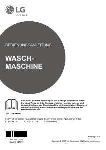 Bedienungsanleitung LG F14WD96TH2 Waschmaschine