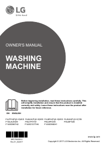 Manual LG F14WD96EH1 Washing Machine