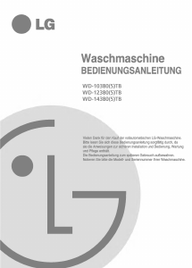 Bedienungsanleitung LG WD-14380TB Waschmaschine