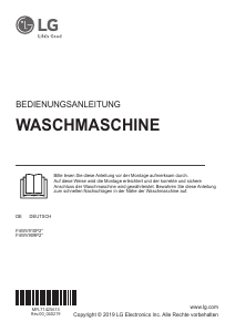 Bedienungsanleitung LG F4WV910P2 Waschmaschine