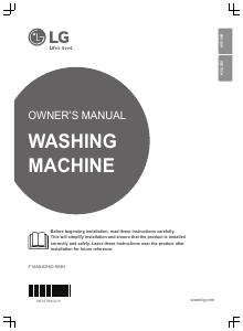 Manual LG F14A8JDH2NH Washing Machine