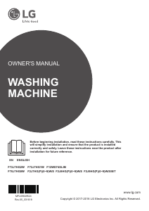 Handleiding LG F12WD74SLIM Wasmachine