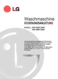 Bedienungsanleitung LG WD-1225F Waschmaschine