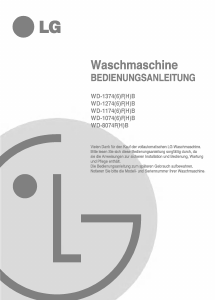 Bedienungsanleitung LG WD-1274FBF Waschmaschine