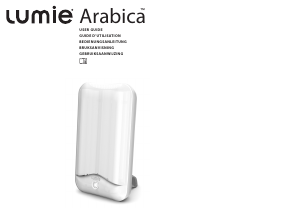 Bruksanvisning Lumie Arabica Lampa