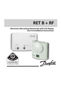 Bedienungsanleitung Danfoss RET RF Thermostat