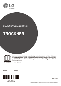 Bedienungsanleitung LG RT8DIHP Trockner