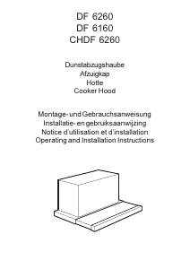 Bruksanvisning AEG DF6260-ML9 Köksfläkt