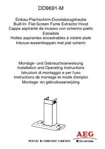 Bruksanvisning AEG DD9691-M Köksfläkt