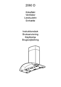 Bruksanvisning AEG 2060D Köksfläkt
