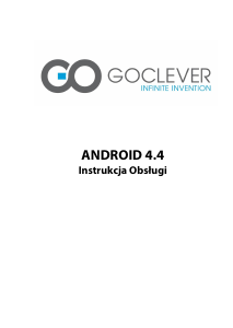 Instrukcja GOCLEVER Insignia 1010M Tablet