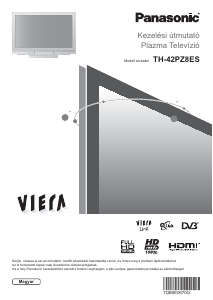 Használati útmutató Panasonic TH-42PZ8ES Viera Plazmatelevízió