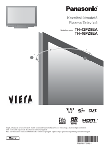 Használati útmutató Panasonic TH-46PZ8EA Viera Plazmatelevízió