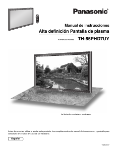 Manual de uso Panasonic TH-65PHD7UY Televisor de plasma