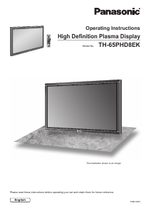 Manual Panasonic TH-65PHD8EK Plasma Television