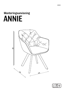 كتيب كرسي Annie Mio