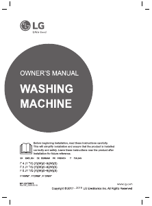 Manual LG F14WM7TS2 Washing Machine