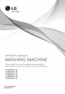 Bedienungsanleitung LG F1448QDP1 Waschmaschine