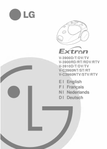 Manual LG V-C3960STV Extron Vacuum Cleaner