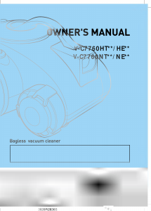 Manual LG V-C7760NTR Vacuum Cleaner