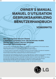Manual LG VC6820NHTQ Vacuum Cleaner