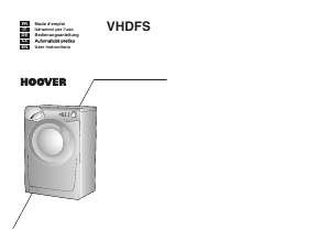 Handleiding Hoover VHDFS 610-30 Wasmachine