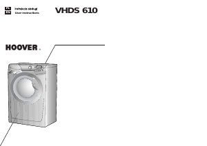Handleiding Hoover VHDS 610-16S Wasmachine