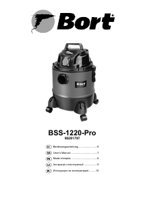 Manual Bort BSS-1220-Pro Vacuum Cleaner