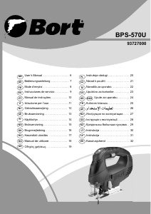 Bedienungsanleitung Bort BPS-570U Stichsäge