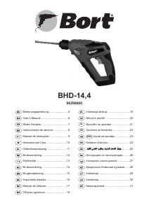 Manual Bort BHD-14.4 Impact Drill