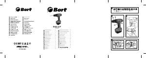 Manual Bort BAB-12-P Maşină de găurit-înşurubat