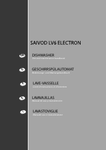 Manual Saivod LV 6 Electron Dishwasher