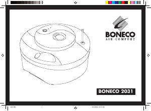 Manual de uso Boneco 2031 Humidificador