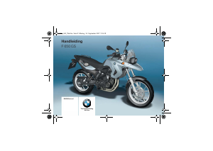 Handleiding BMW F 650 GS (2007) Motor