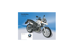 Handleiding BMW F 650 GS (2011) Motor