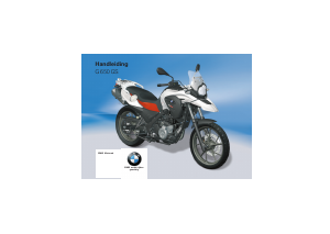 Handleiding BMW G 650 GS (2012) Motor