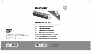Mode d’emploi SilverCrest SPB 2.6 A1 Chargeur portable