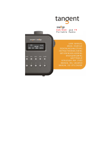 Manual de uso Tangent DAB 2go Radio