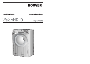 Manuale Hoover VHD 8124D-30 Lavatrice