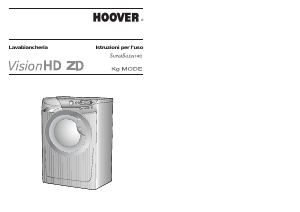Manuale Hoover VHD 6124ZD-30 Lavatrice