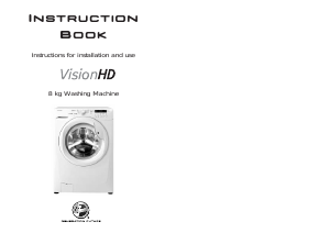 Handleiding Hoover VHD 844DB-80 Wasmachine