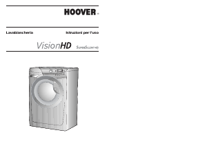 Manuale Hoover VHD 814 P-30 Lavatrice