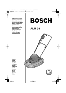Manuale Bosch ALM 34 Rasaerba