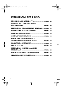 Manuale Whirlpool ARC 4324 Frigorifero-congelatore