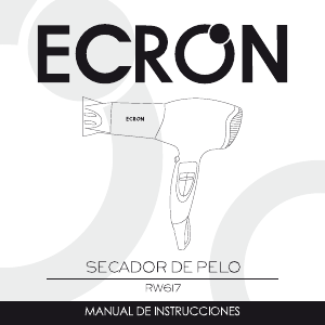 Manual de uso Ecron RW617 Secador de pelo