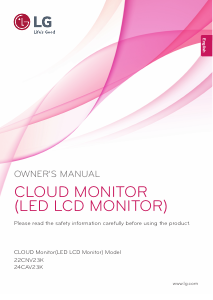 Manual LG 24CAV23K-B LED Monitor