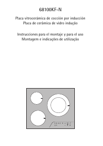 Manual de uso AEG 68100KF-N Placa