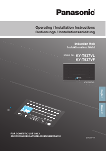 Manual Panasonic KY-T937VFEPG Hob