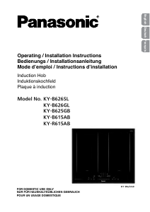 Handleiding Panasonic KY-B626SL Kookplaat